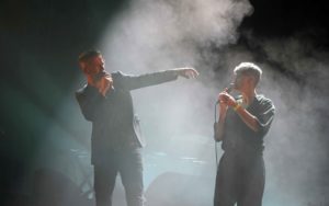 Festival Jardin sonore à Vitrolles concert de Bertrand Belin en 2019