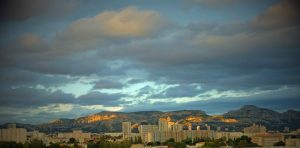 Ciel d'automne à Marseille