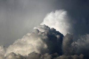 Nuages d'orage