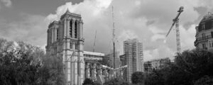 Paris - Notre Dame en rénovation