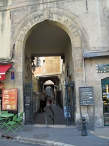 Le passage Agard à Aix-en-Provence