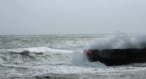 Tempête à Doélan