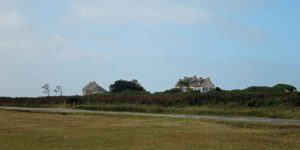 Vers les alignements mégalithiques de Lagatjar à côté de Camaret